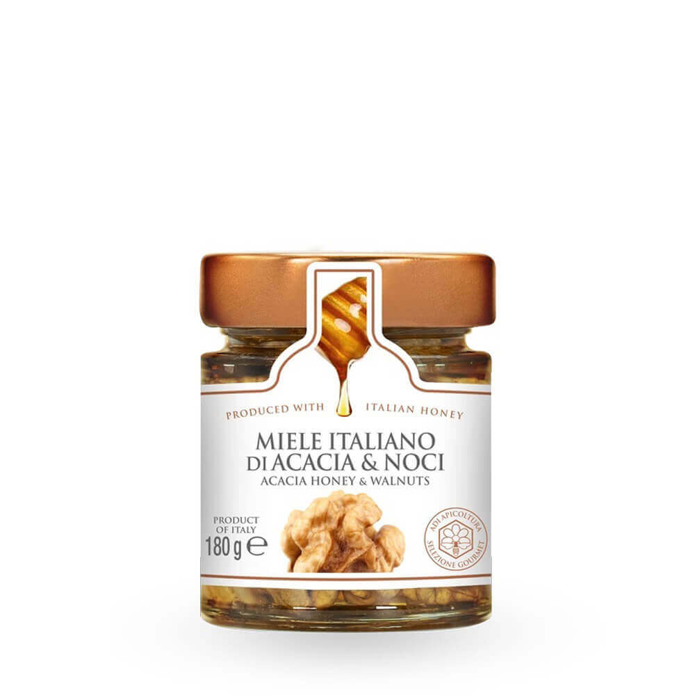 Adi Apicoltura Acacia Honey & Walnuts 180g